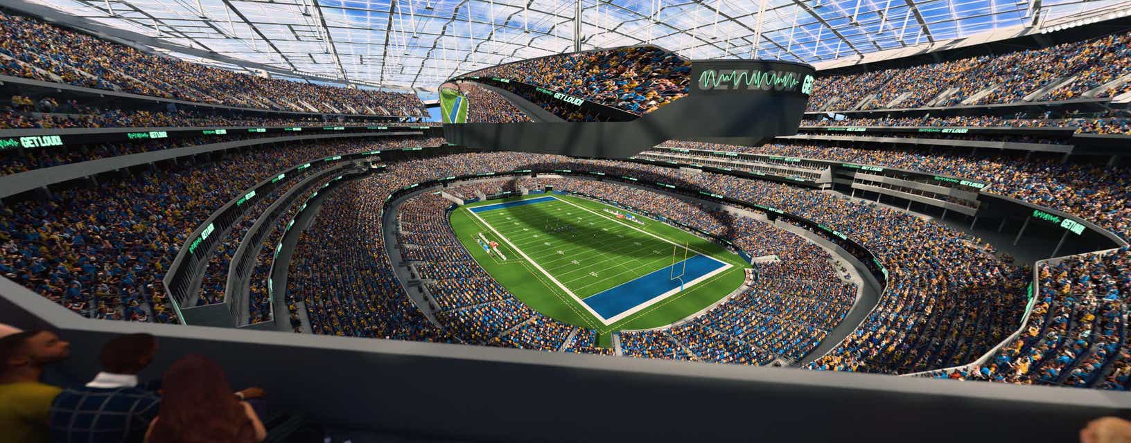Seat view from 400 Level