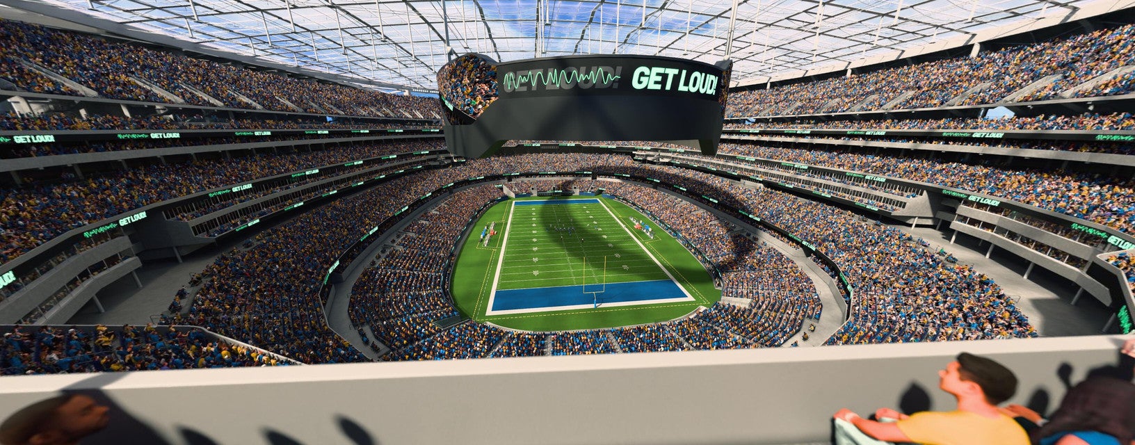 Seat view from 400 Level