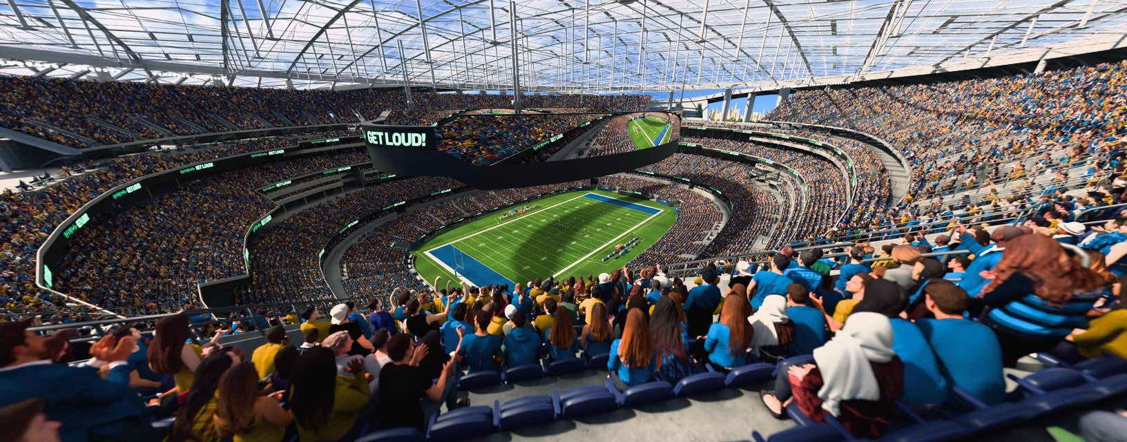 Seat view from 500 Level