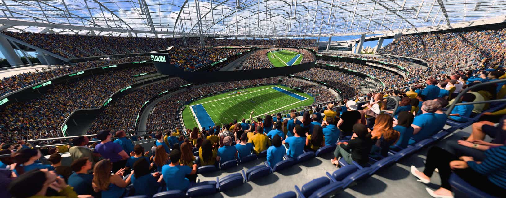 Seat view from 500 Level