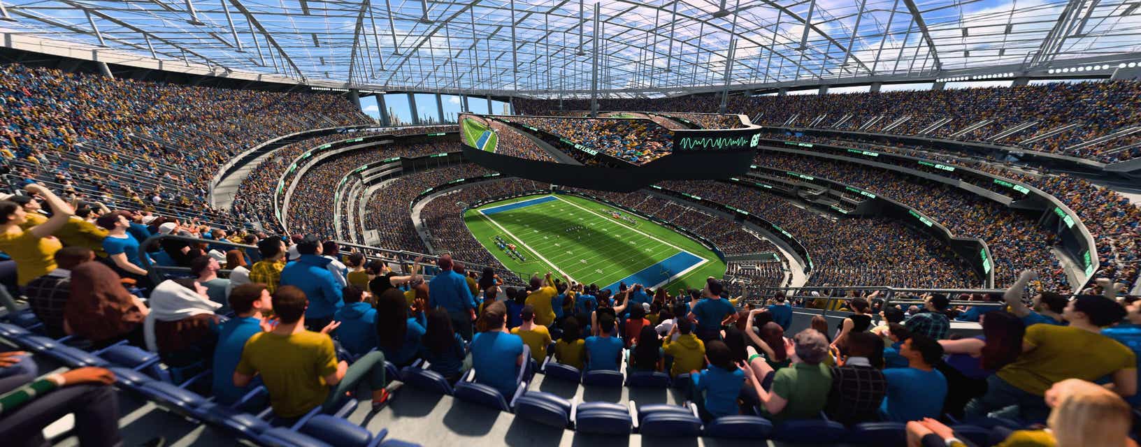 Seat view from 500 Level