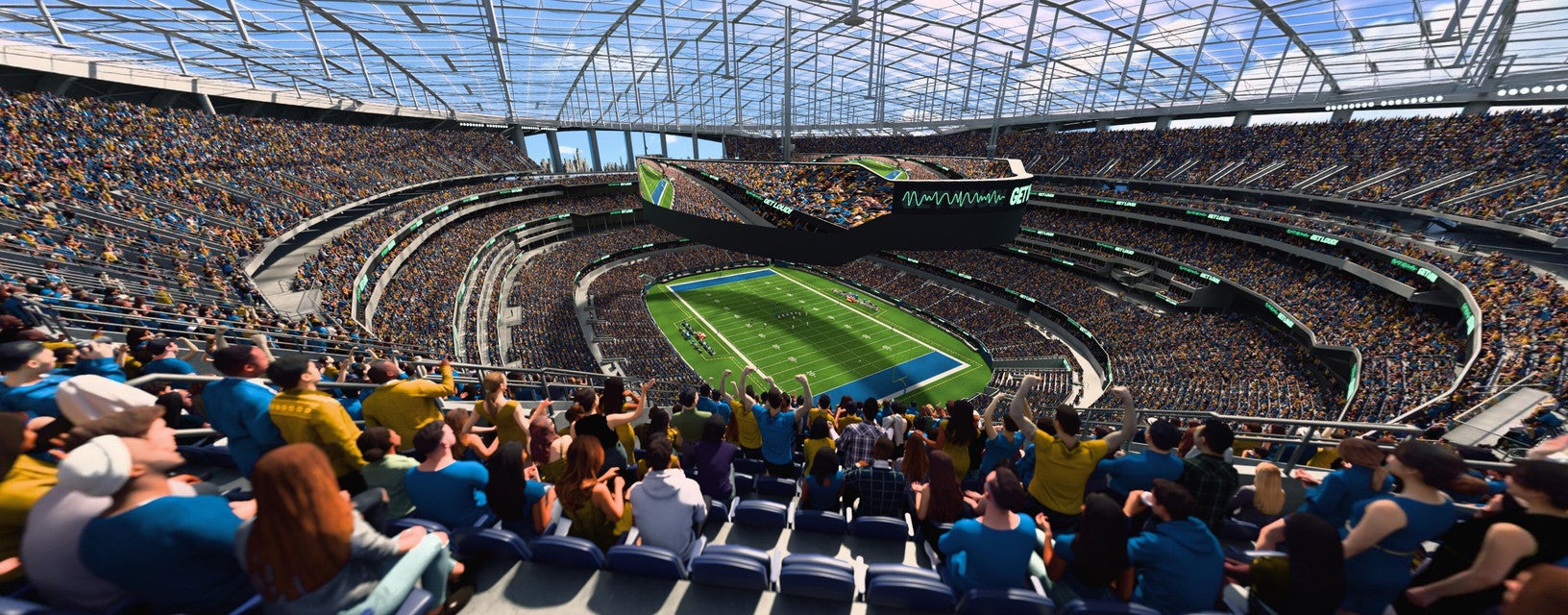 Seat view from 500 Level