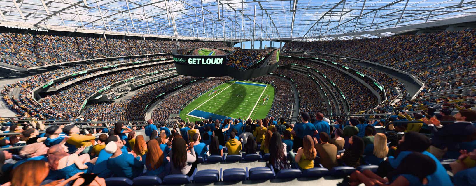 Seat view from 500 Level