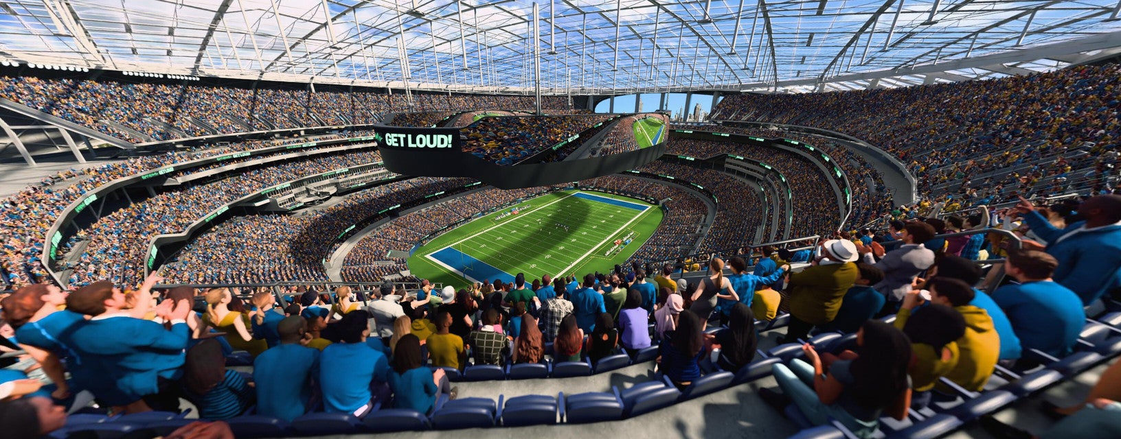 Seat view from 500 Level
