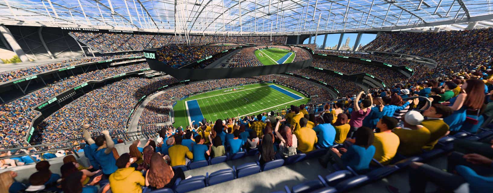 Seat view from 500 Level