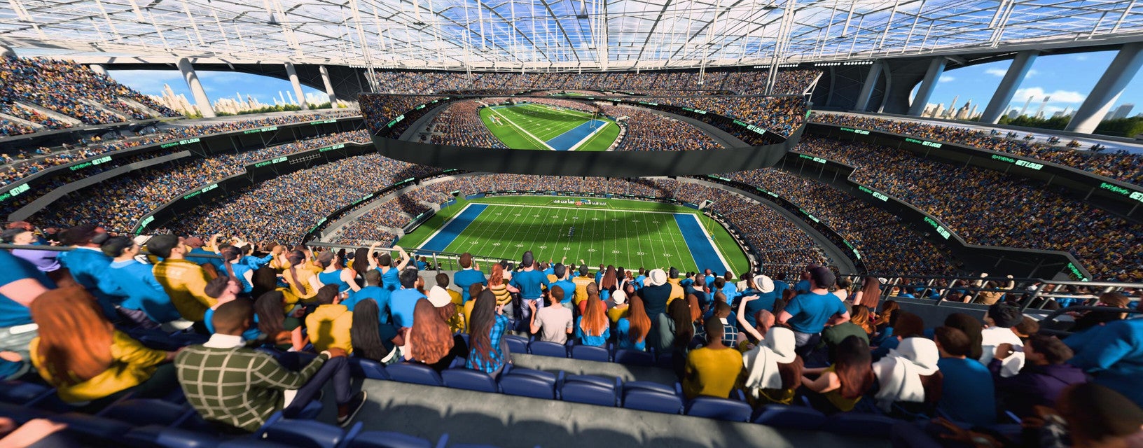 Seat view from 500 Level
