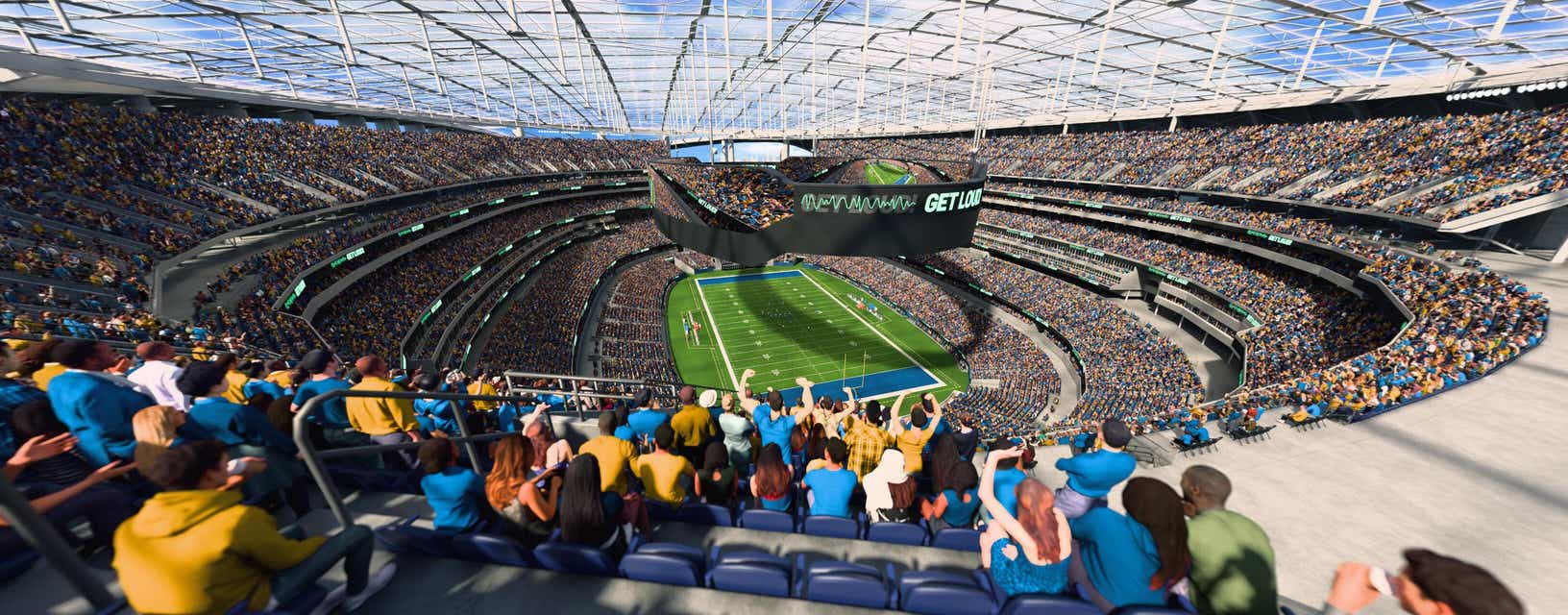 Seat view from 500 Level