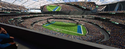 Seat view from Suite