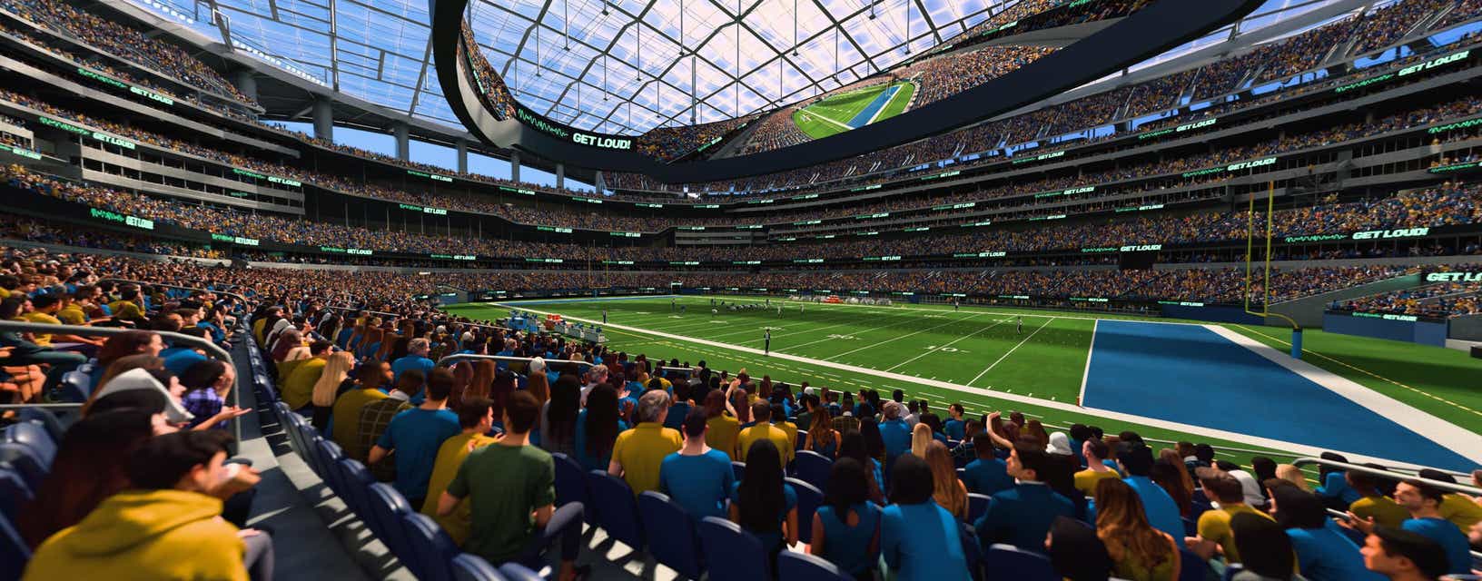 Seat view from Club