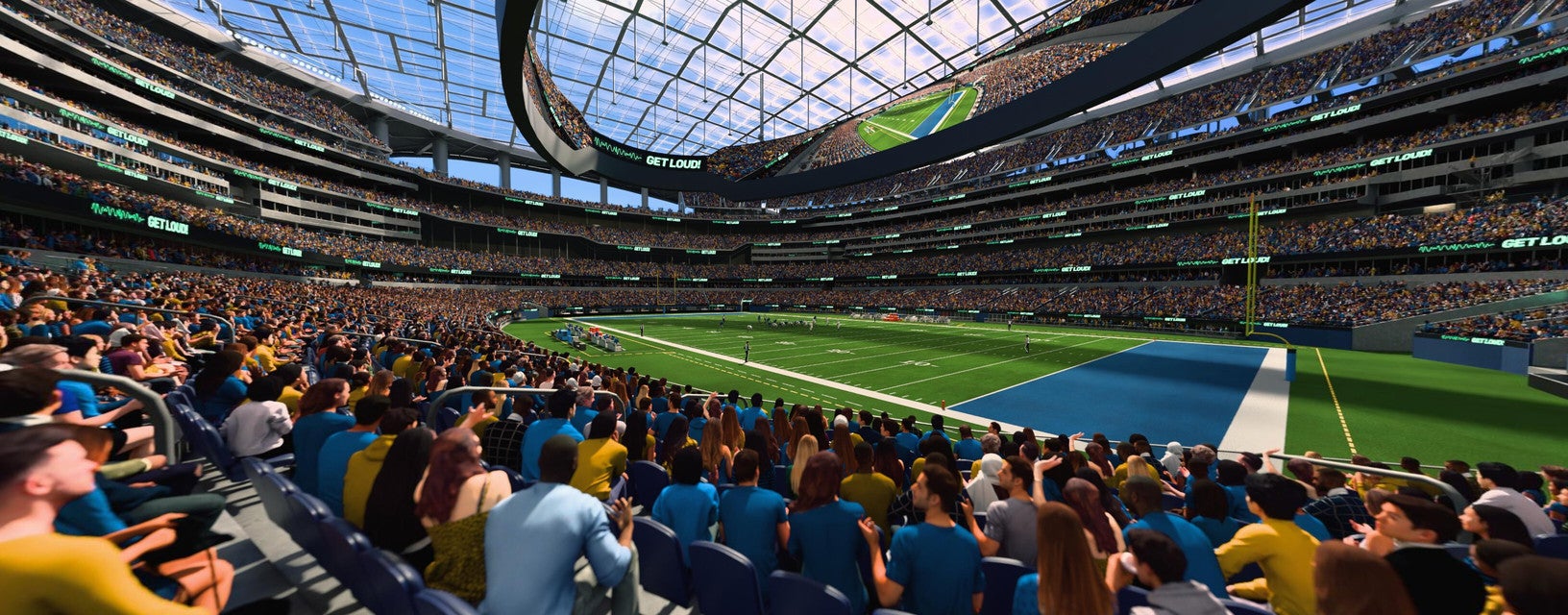 Seat view from Club