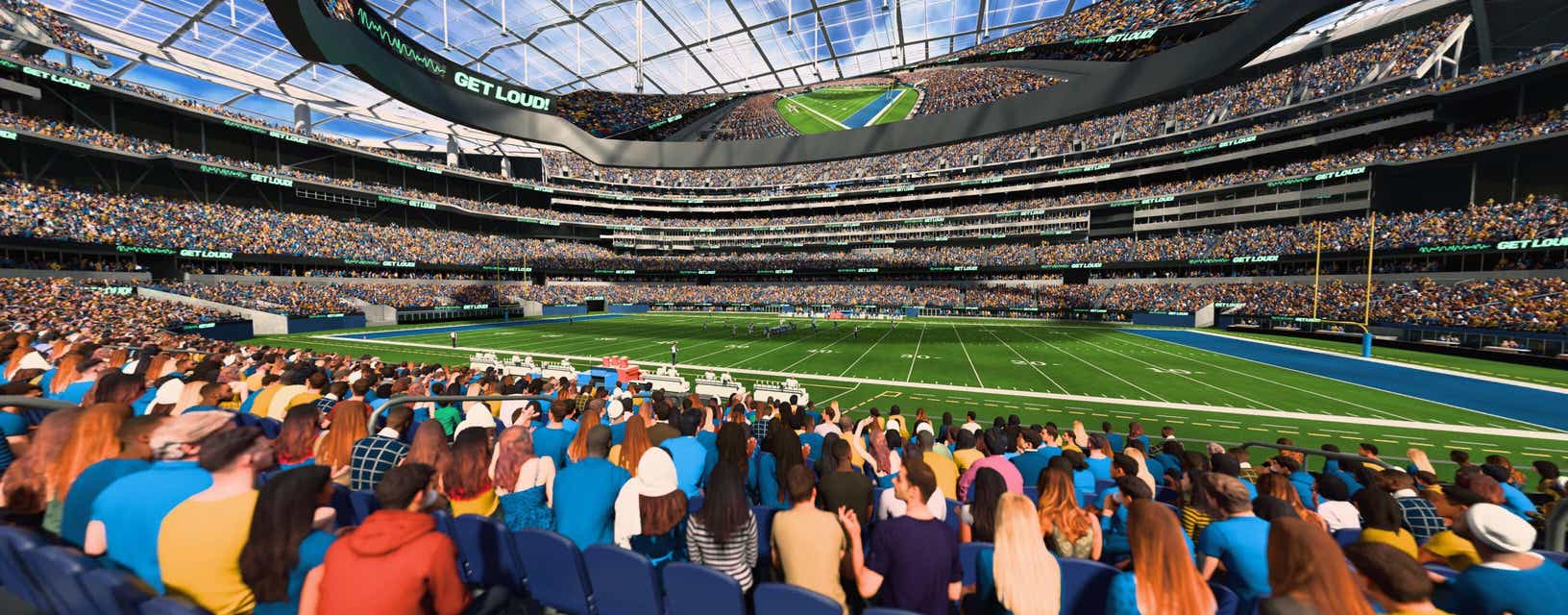 Seat view from Club