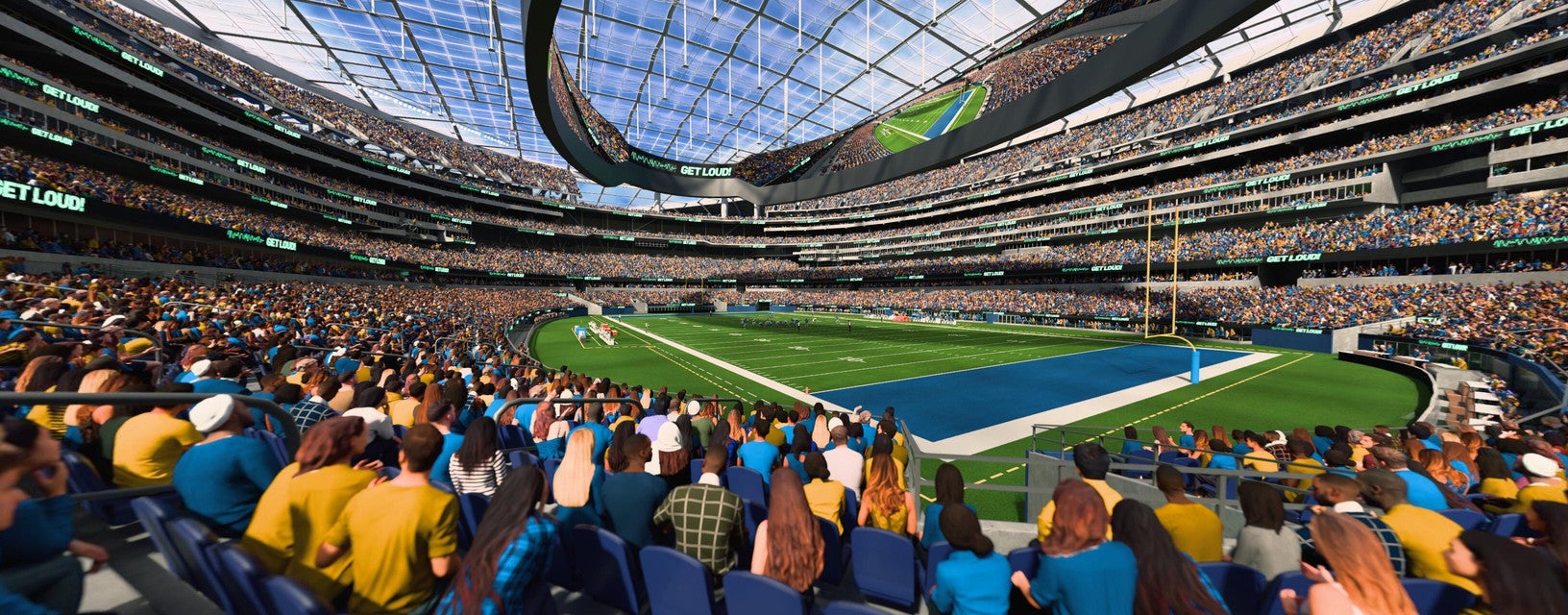 Seat view from Club