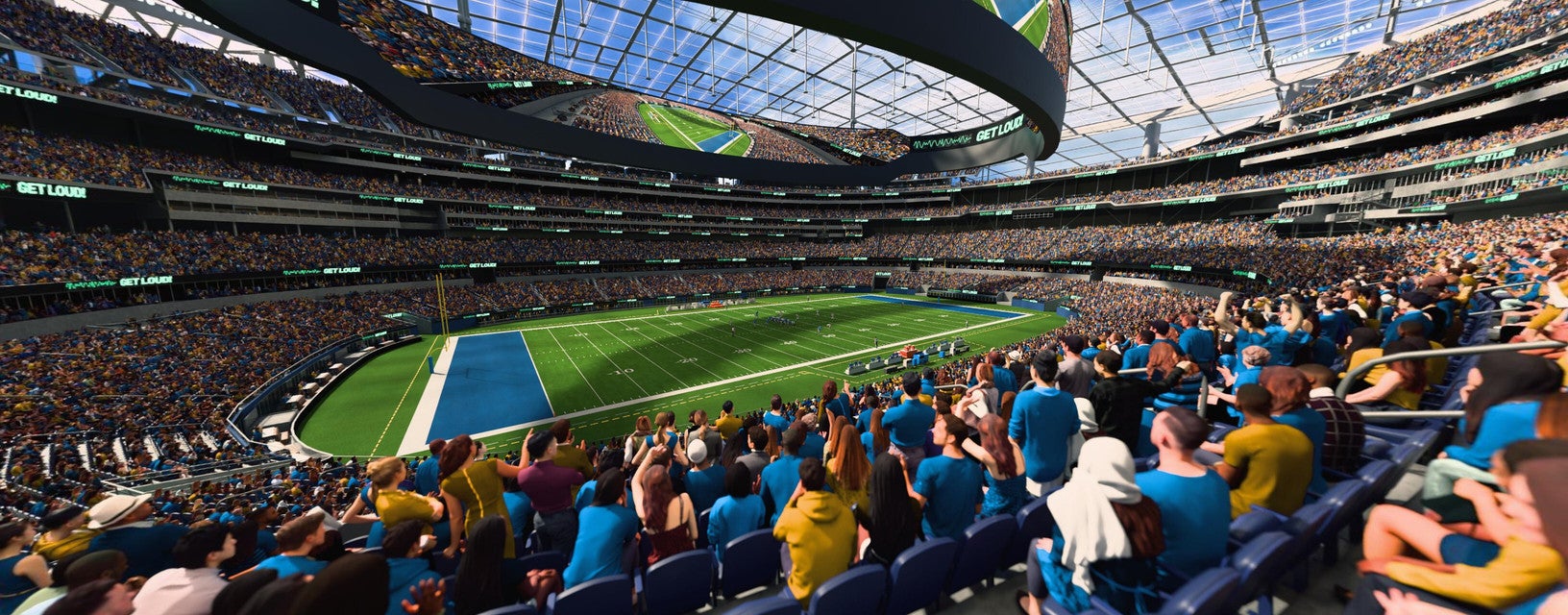 Seat view from Club