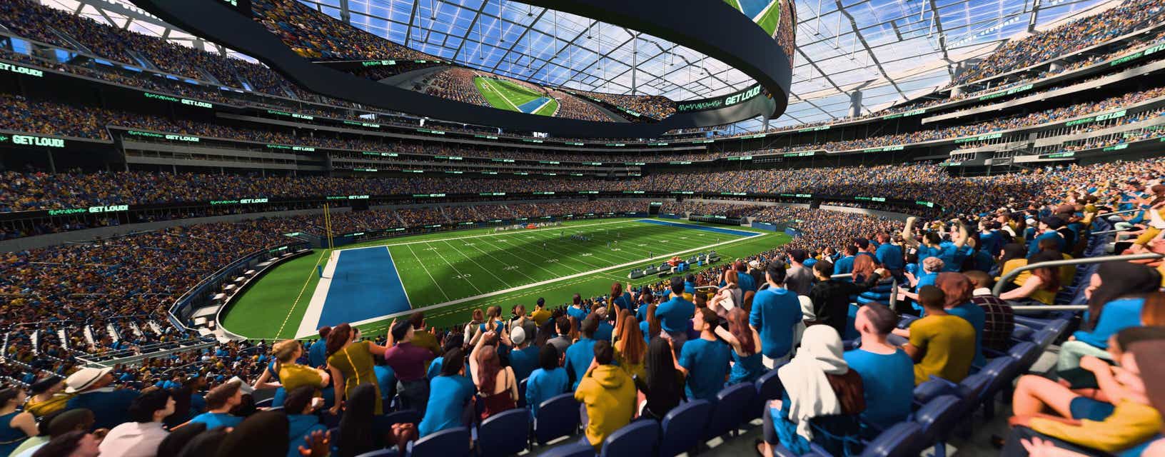 Seat view from Club