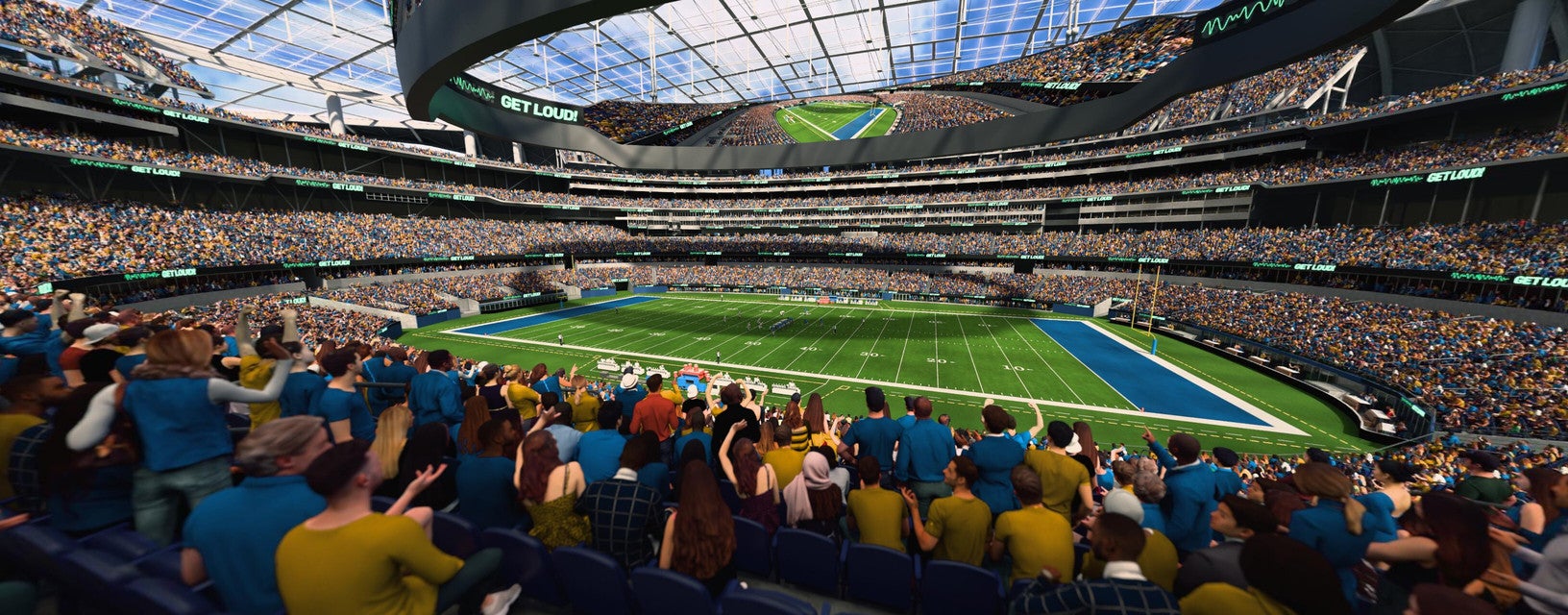 Seat view from Club