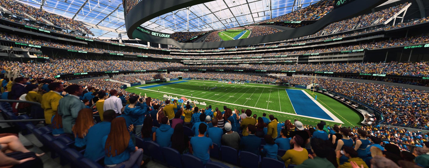 Seat view from Club