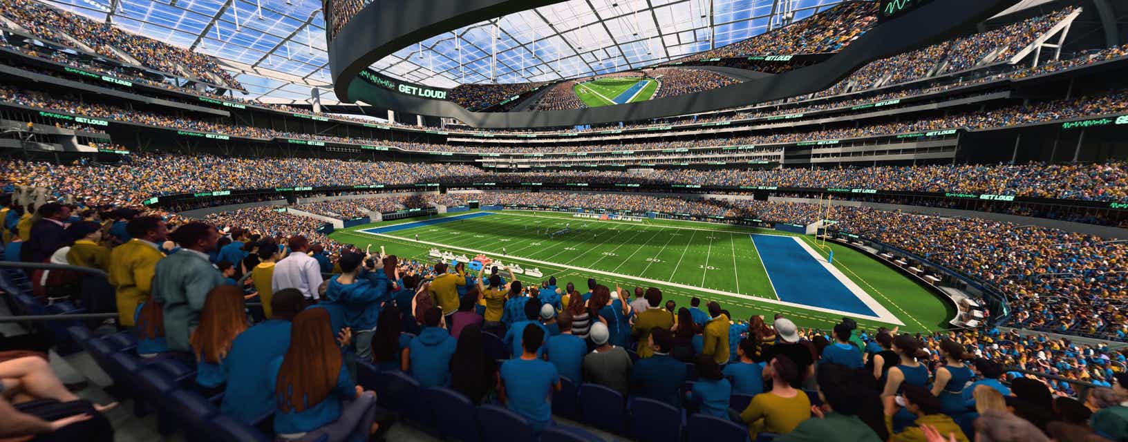 Seat view from Club