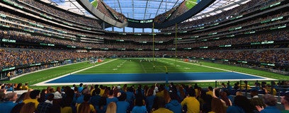 Seat view from 100 Level