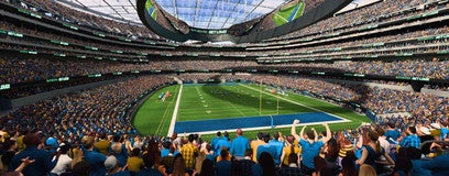 Seat view from 200 Level