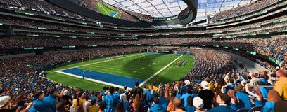 Seat view from 200 Level