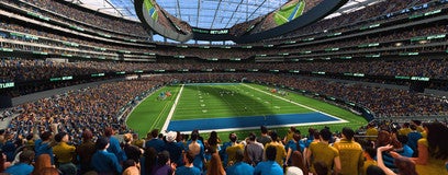 Seat view from 200 Level