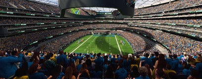 Seat view from 300 Level