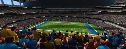 Seat view from 300 Level