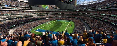 Seat view from 300 Level