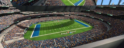 Seat view from 400 Level