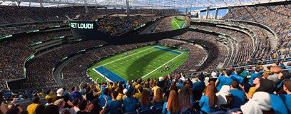 Seat view from 500 Level