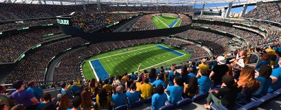 Seat view from 500 Level