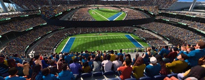 Seat view from 500 Level