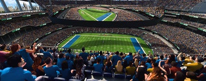 Seat view from 500 Level