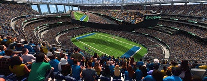 Seat view from 500 Level