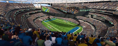 Seat view from 500 Level