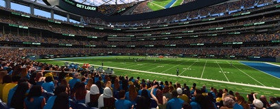 Seat view from 100 Level