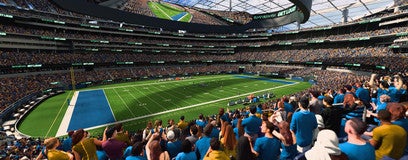 Seat view from 200 Level