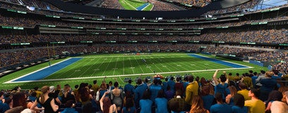 Seat view from 200 Level