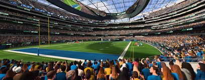 Seat view from 100 Level