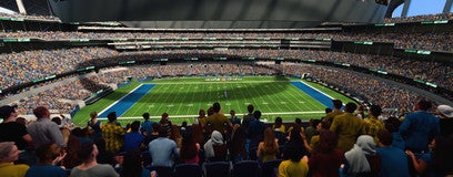 Seat view from 300 Level