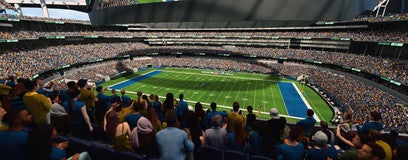 Seat view from 300 Level