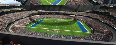 Seat view from 400 Level