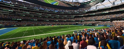 Seat view from 100 Level