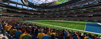 Seat view from 100 Level