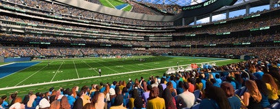 Seat view from 100 Level