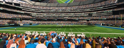 Seat view from 100 Level