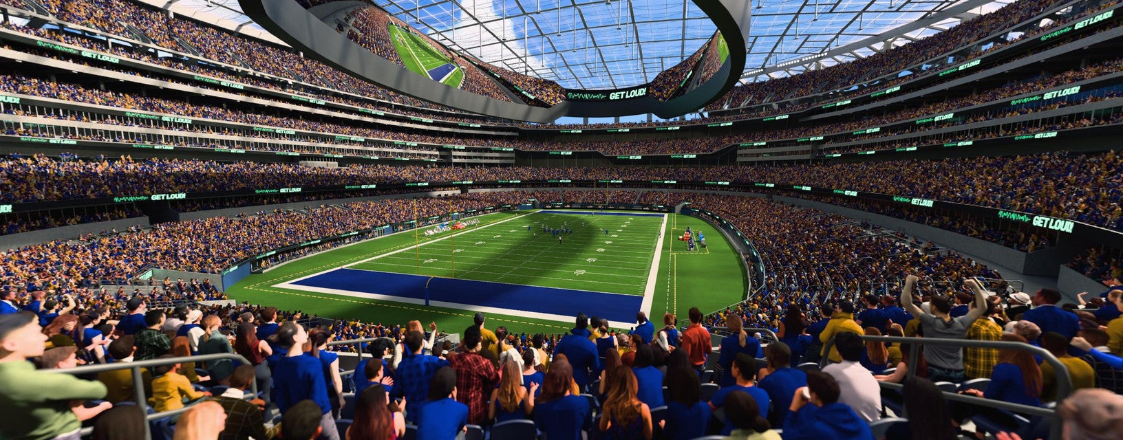 Seat view from 200 Level