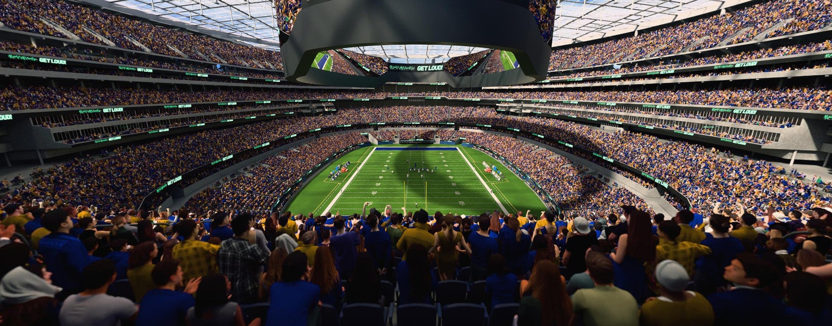 Seat view from 300 Level