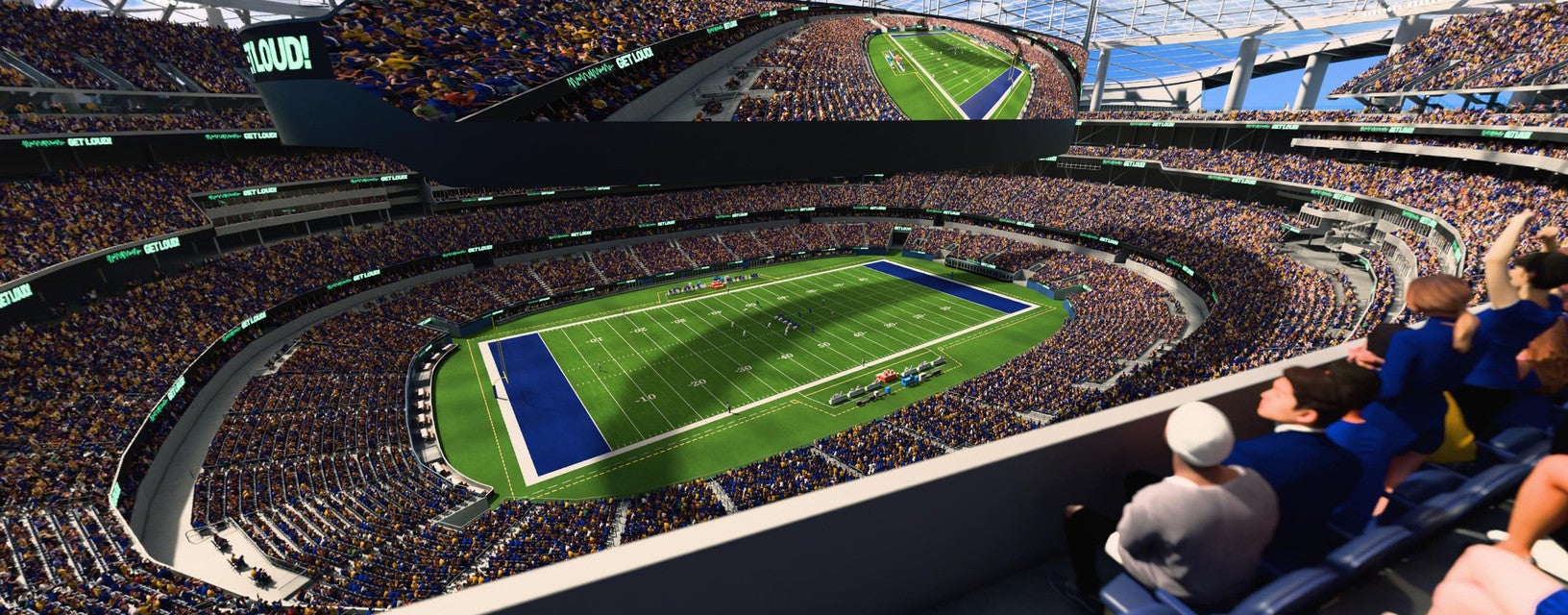 Seat view from 400 Level