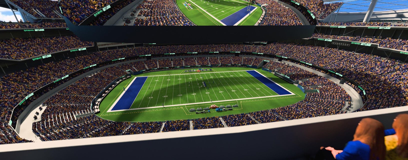 Seat view from 400 Level